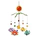 FACILLA® Baby Crib Bell Mobile Wind-up Music Box Cute Rotate Lovely Twist Bed Toy Cartoon Gift Nursery 46x24cm