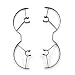 Produktbild Drohne Propeller Schutz Ring,Jaminy Schutz-Schützender Schutz Für WINGSLAND S6 Drohne Propeller Guard Bumper Protector FÜR Quadcopter Blades Teile
