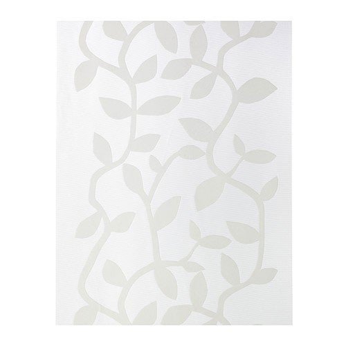 Preisvergleich Produktbild IKEA ADERBLAD Schiebegardine in weiß