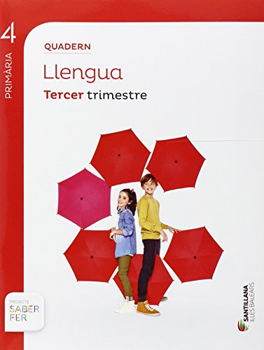 QUADERN LLENGUA 4 PRIMARIA 3 TRIM SABER FER