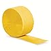 Price comparison product image 2 x School Bus Yellow Crepe Streamer Decoration - 80ft