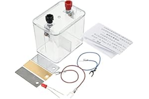 EsportsMJJ Equipo Primario Del Experimento De La Célula Química Galvánica Caja Del Sostenedor De La Célula