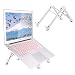 Produktbild Laptopständer,Lucoss Faltbarer Notebook Ständer, Aluminium Ergonomisches Tragbar Verstellbarer für Apple Macbook, iPad Notebook Laptop Ständer Halter, up to 15.6 inch