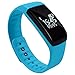 Price comparison product image TOOGOO(R) Smart Bracelet Heart Rate Monitor Smart Band Fitness Tracker Smart Wristband Call SMS Reminder for IPhone6/PLUS,SAMSUNG Smartphones (Sky Blue)