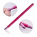 Born Pretty 1Pc Quartz Cuticle Remover Dead Skin Pusher Trimmer Manicure Nail Art Tool Rose Red