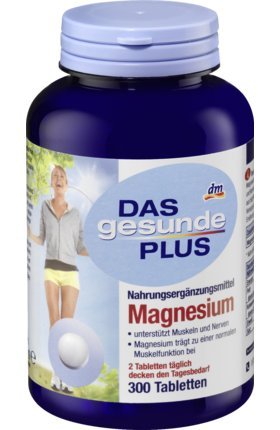 Preisvergleich Produktbild DAS gesunde PLUS Magnesium Tabletten, 300 St Nahrungsergänzungsmittel