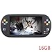 Produktbild SXPC Handheld-Konsole 7-Zoll-Bildschirm Videospielkonsole Retro-Klassiker Videospielkonsole mit Doppelwippe für GBA-Spielunterstützung TF-Karte 8 GB tragbare Spielkonsole,B:16GB