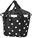 Produktbild City-Tasche Reisenthel Bikebasket black dots, 35x28x26cm, KLICKfix
