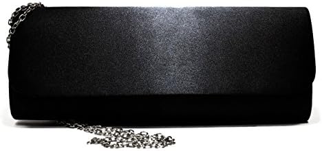 IKAROS JEWEL WOMEN SMALL CLUTCH 9503, NEW COLLECTION SPRING SUMMER 2016 BLACK FABRIC