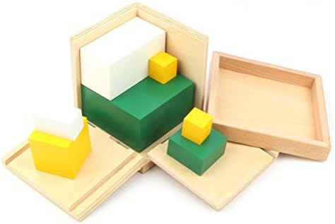 StarMall Montessori Power of 2 Cubes