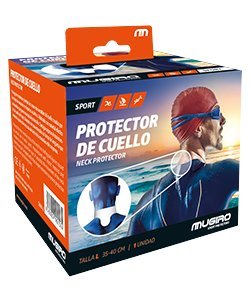 Mugiro Protector Cuello Neopreno Negro Talla XS 25-30 cm