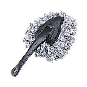 JAINFAM Microfiber Flexible Mini Duster Ultra Washable for Dry/Wet Car, Home, Kitchen, Office Cleaning Brush for Mahindra Thar 2020