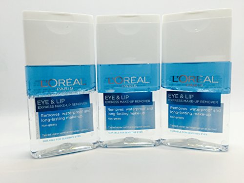 X3 L'Oreal Absolute Eye & Lip Makeup Remover 125ml