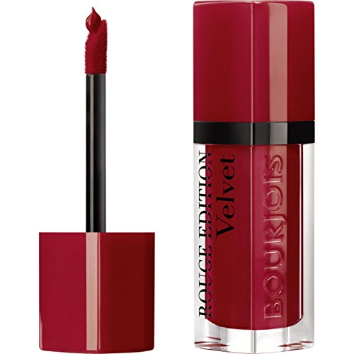 Bourjois Rouge Edition Velvet Matte Liquid Lipstick, 15 Red Volution, 7.7 ml/0.27 oz