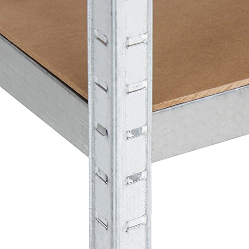 Jago Kellerregal Steckregal praktisches Stecksystem stabile Metallkonstruktion in Verschiedenen Größen (90 x 60 x 180 cm / 875 kg) - 7