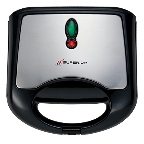 Preisvergleich Produktbild Superior Exklusiv 110906 Sandwichmaker, schwarz