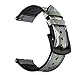 Produktbild Knowin Uhrenarmband Ersatz Lederband WristStrap für Huawei Watch GT Honor Magic Watch Watch Edelstahlschliesse Uhr Band Schnalle Uhr Armband Smart Watch Wrist Strap Band Replacement