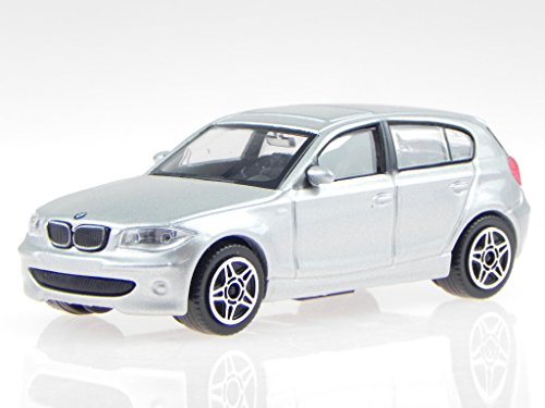 Preisvergleich Produktbild BMW e87 1er 120i silber Modellauto 30181 Bburago 1:43