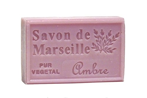 100% Naturseifen: Moschusseife & Amberseife & Zedernholzseife, 3-teiliges Seifenset (Savon de Marseille) - 6
