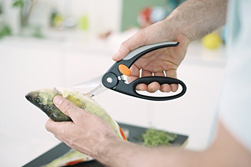 Fiskars Fischschere, Gesamtlänge: 22 cm, Qualitätsstahl/Kunststoff, Functional Form, 1003032 - 3