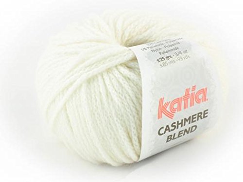 Katia Cashmere Blend 070 wollweiss 25g Wolle