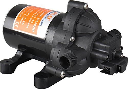 SeaFlo High Pressure Marine Water Pump 45 Psi 5.0 GPM Demand Santoprene by TOTAL MARINE