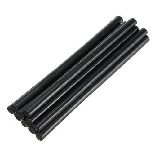 FamilyMall(TM)10 x Heißkleber Klebestifte 11mm x200mm Klebesticks Klebepatronen Sticks Schwarz