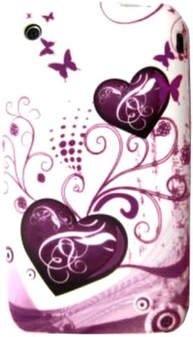 PENCILUPNOSE® HEARTS CASE Cover For IPHONE 3 3GS