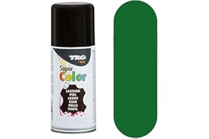 TRG The One Super Color, colorante spray per scarpe in pelle, Verde (322 Green), 150 ml