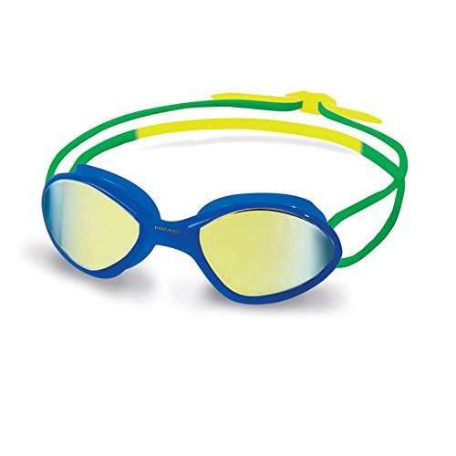 Preisvergleich Produktbild Head Schwimmbrille Wettkampfbrille TIGER MID RACE Mirrored blue