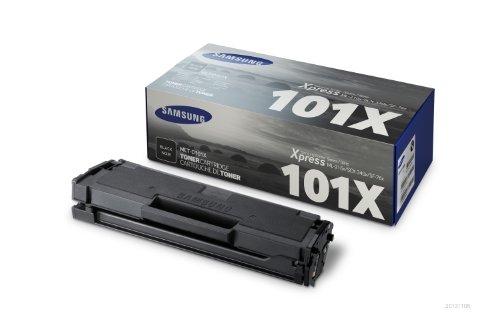 Samsung MLT-D101X/ELS Original Toner (Kompatibel mit: ML-2160/ML-2162/ML-2165/ML-2165W/ML-2168 SCX-3400/SCX-3400F/SCX-3405/SCX-3405F/SCX-3405FW/SCX-3405W/SF-760P) schwarz - 3
