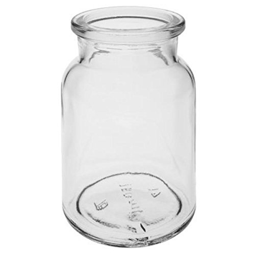 Viva Haushaltswaren – 8 x Gewürzglas 150 ml, Glasdose mit Korkverschluss als Gewürzdose & Vorratsdose für Gewürze, Salz etc. verwendbar (inkl. kleiner Holzschaufel 7,5 cm) - 3