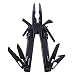 Produktbild Leatherman OHT schwarz Multitool Werkzeug Edelstahl LTG 831639 mit Ein-Hand-Funktionen: Zange, Spitzzange, Drahtschneider, Säge, Feile, Schraubendreher, Putzstock und Holster