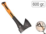 Stiel aus hochwertigem Fiberglas Hochwertiges kleines Beil Kopfgewicht 600 Gramm Gesamtlänge 360 mm