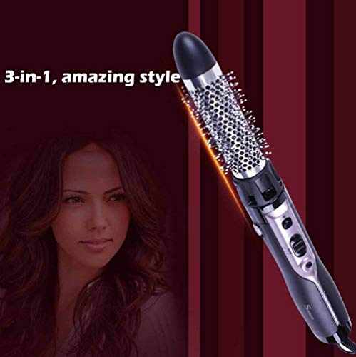 Curling Brush Set Hot Air Brush Multi Function Electric Hair Blow Dryer Brush Straightener   Curler Brush  Ceramic Tourmaline Anti-scald Salon-Style Curling Iron Tools
