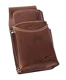kellnerbörse leder Qualitätsprodukt Menzo Profikellnerset 12 MONATE GARANTIE! Kellnerbörse Kellnergeldtasche Kellnergeldbörse Leder doppelt genäht cognac