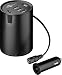 Produktbild Goobay 58846 Cup-holder Power KFZ USB Ladegerät Auto Adapter für Apple iPhone/Samsung Galaxy schwarz