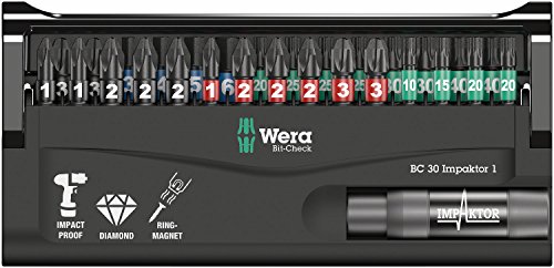 Wera Bit-Sortiment, Bit-Check 30 Impaktor 1, 30-teilig, 05057690001 - 2