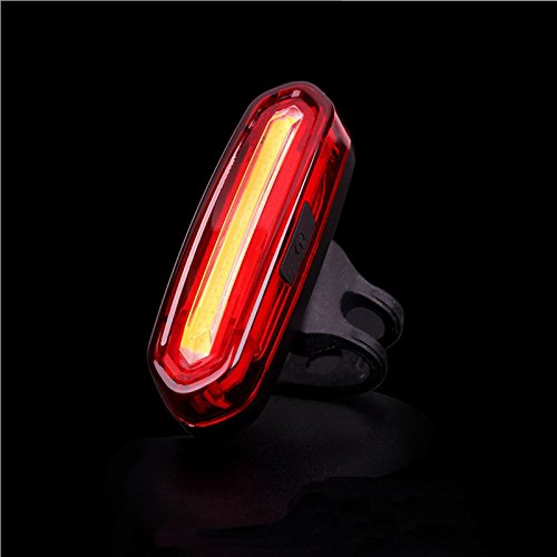 LED Fahrradleuchten,KEEDA USB Wiederaufladbare Fahrrad Rückleuchten, Wasserdichtes Radfahren Licht,Helm Kopf LED Licht - 2