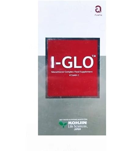 Azelia I-GLO Glutathione Complex Food Supplement with Vitamin C, Antioxidant Skin Glow, 30 Mouth Dissolving Tablets Health & Personal Care