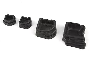 Hrlace Tarantula Micro Water Bowl Reptilien-Wasserschale Terrarium Lebensmittel Teller Futternäpfe Trinkgericht Mini Resin Dish Tiny Bowl für Schlange, Bartagamen, Schildkröte, Gecko S-5 5 Stück