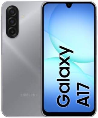 Samsung Galaxy A17 5G, 3 anni di Garanzia del produttore, Android 15, Display Super AMOLED 6.7", 4GB RAM, 128GB, Batteria 5.000 mAh, Resistenza IP54, memoria espandibile, Gray [Versione Italiana]