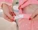 VENTELAN Women's Polka Dots Maternity Pyjama Ruffles Cute Cardigan Nursing Set