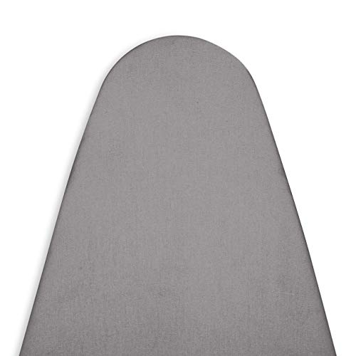 Encasa Homes Cubierta de la Tabla de Planchar de Lujo Cubierta Extra Gruesa, Grande (se Adapta a la Longitud de la Placa 119-124cm y Ancho 36-40cms) Gris