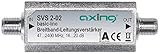 amplificador de señal satelite Compatible DiSEqC Axing SVS 2-02 - Amplificador de señal para equipos por satélite (20 dB, 47-2400 MHz), plateado
