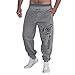 Produktbild Btruely Jogginghose Herren Winter Sportwear Gym Workout Trainingshose Fitnesshose Drucken Freizeithosen Hip Hop Hosen Männer Sporthosen