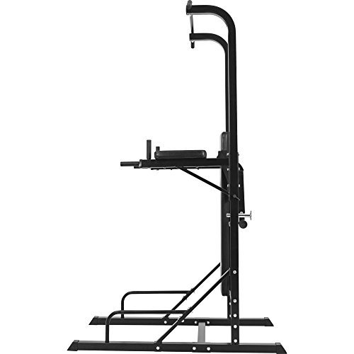 Multistation Klimmzug Kraftstation Dipstation Hantelbank Gorilla Sports - 2