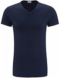 zimmerli Piqué como cuello en V Camiseta de 1861422 Calzoncillos