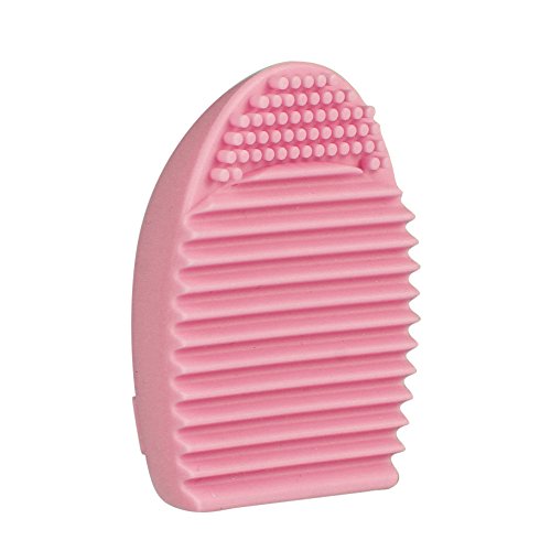 FACILLA® Rosa Pinsel-Reiniger Make-up Massage Werkzeug Reiniger Finger Glove Silikon - 3