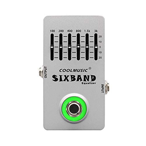 Coolmusic Pédale d'effets de guitare